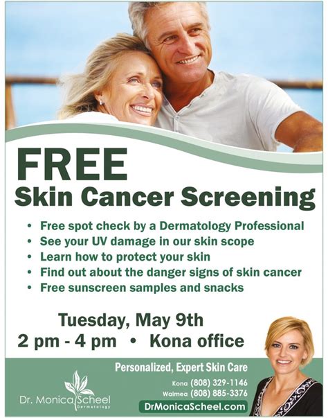 free melanoma screening test